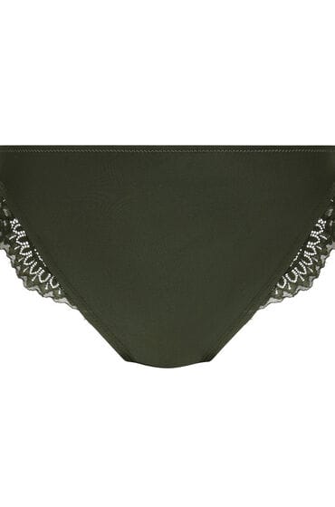Hunkemöller Dames Lingerie Brazilian Amara - Groen - maat S