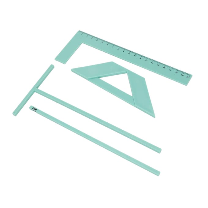 Complete Boekbindliniaalset Acryl Multifunctionele Boekomslag Maker Kit voor Scrapbook white