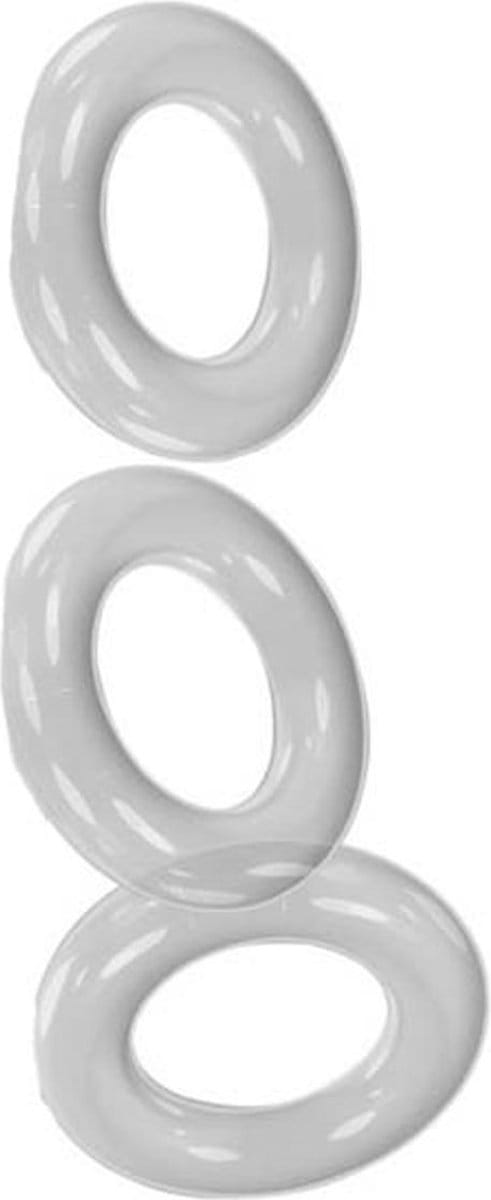Oxballs - Willy - Cockring - 3 stuks - Transparant