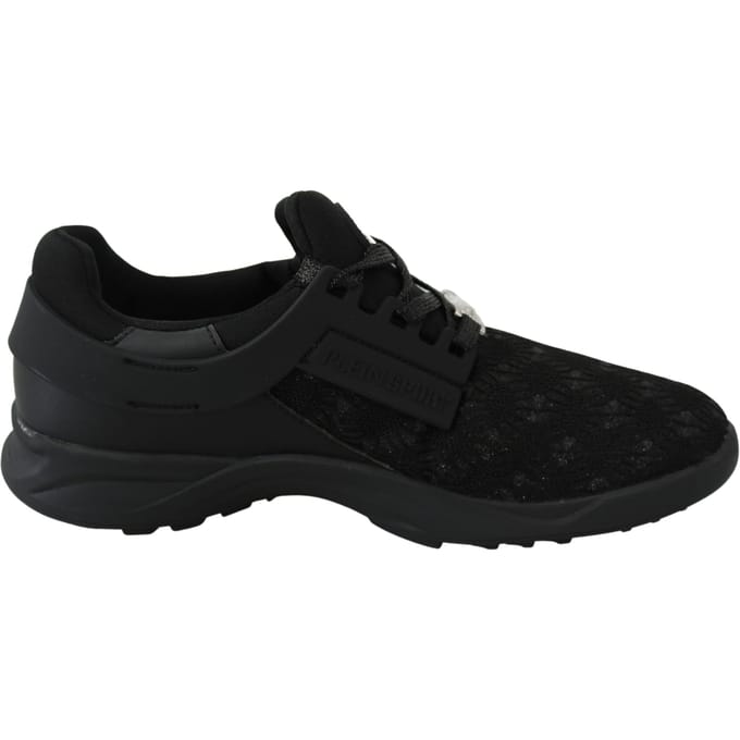Plein Sport Dames Zwart Polyester Runner Beth Sneakers Schoenen