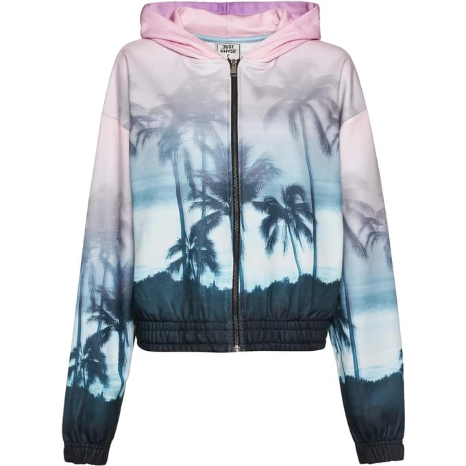 Just Rhyse - Lost Paradise Vest met capuchon - M - Paars