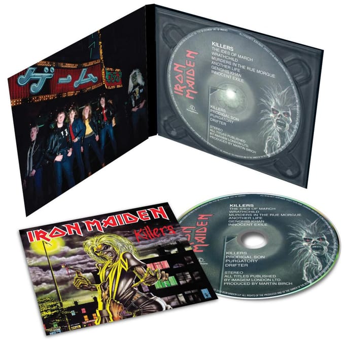 Iron Maiden CD - Killers - voor Geen - standaard