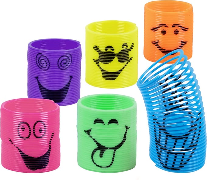 Boland - Set 6 trapveren Smile - Grappig & Fout