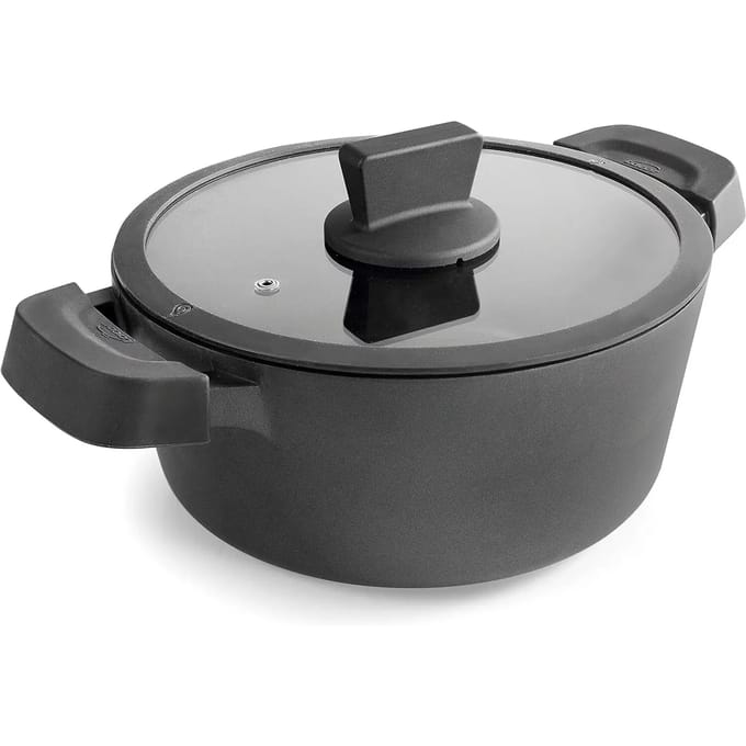 Pot gesmolten aluminium Lacor Titanium Pro D.24 cm