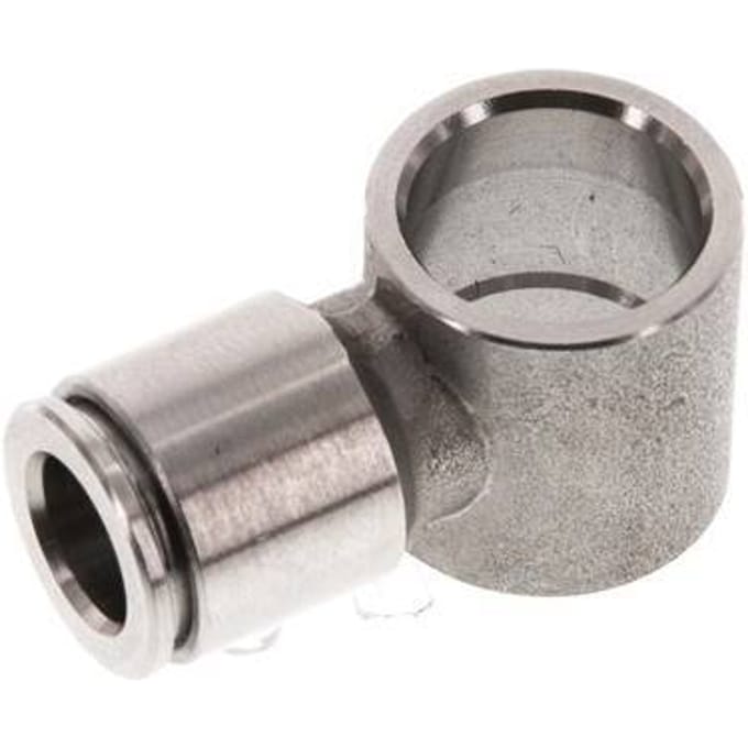 8mm L-Banjo RVS Insteekfitting Banjo-bout G1/4'' FKM