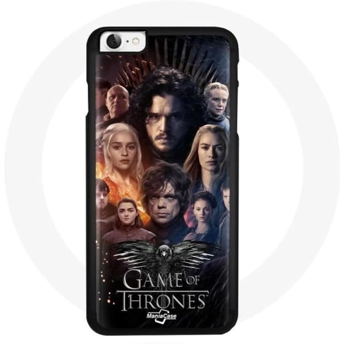 Coque - Game of Thrones - Iphone 4 - Rigide - Logo Aigle Gris - Protection grijs
