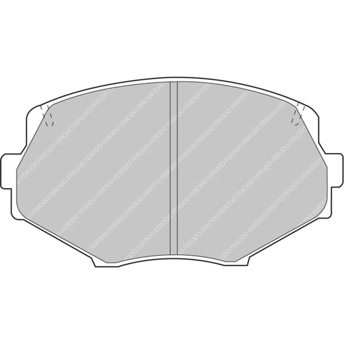 Remblokset FERODO FCP1011R