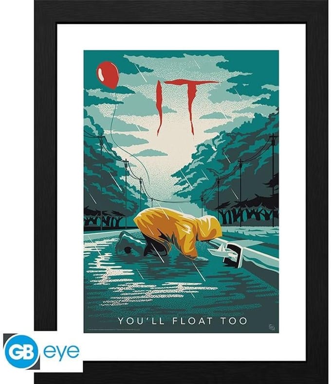 IT - Collector Print 30X40 - Georgie You'll float too - Art Print - Kader
