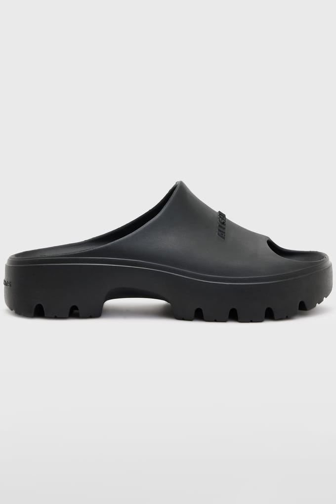 AllSaints Eclipse Flatform Sli Black Taglia: 41 | Infradito Outlet | Donna | Nero