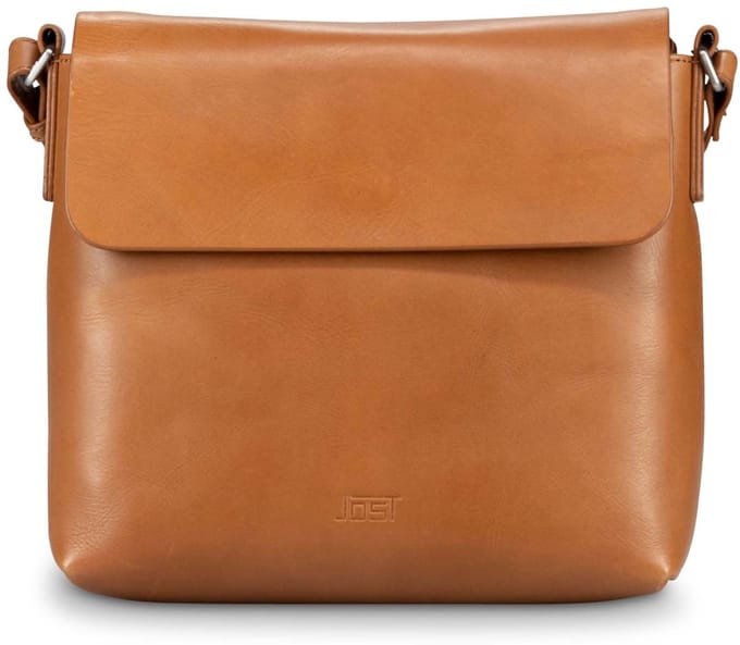 JOST Leren schoudertas Rana Shoulder Bag Cognac bruine
