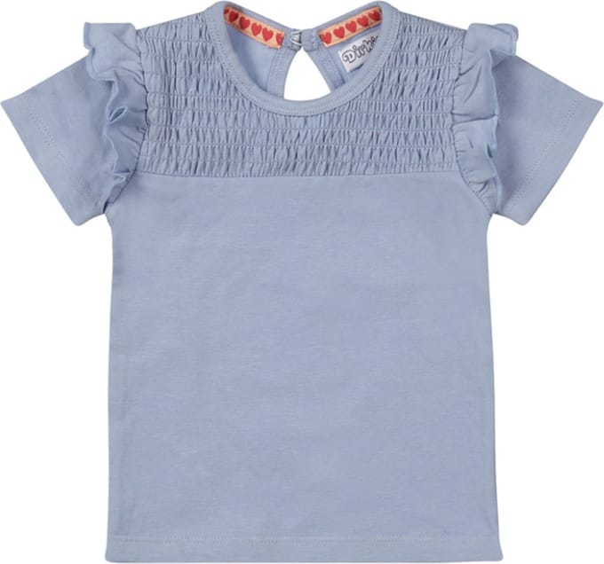 Dirkje - T-shirt - Blauw - Ruches - R-Sweet - Maat 56