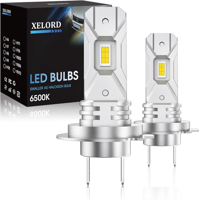 Krachtige H7 LED Lampen 6500K Wit Licht voor Auto en Motor