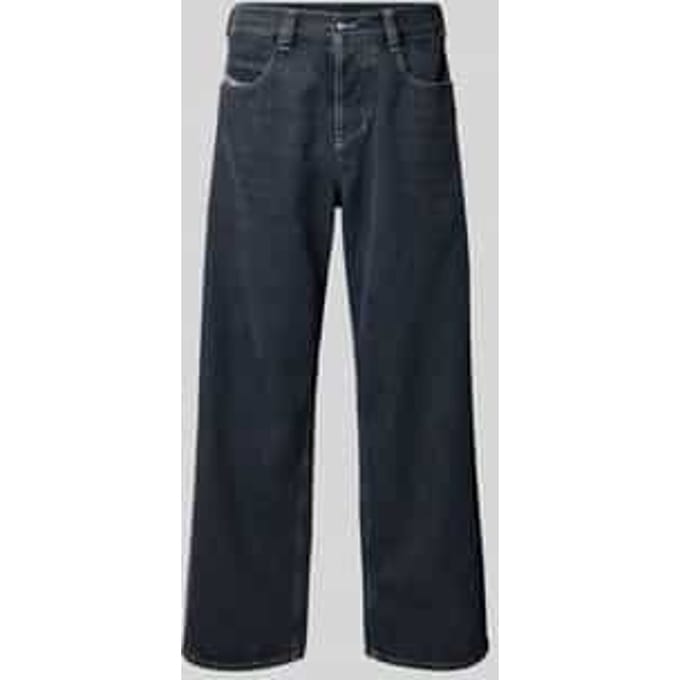 Baggy jeans met labelpatch model 'H-JEANS'
