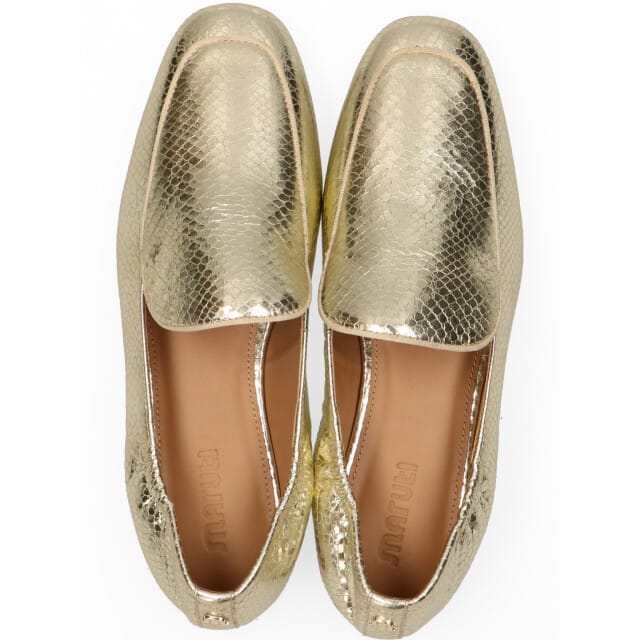 Maruti - Ella Loafers Goud - Lizard Gold - 38