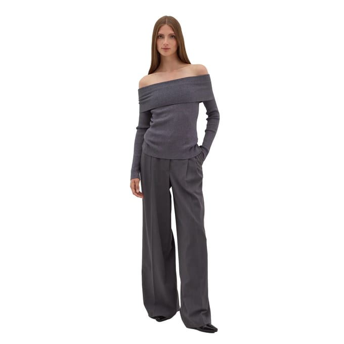 Lurex Trui met Ontblote Schouders Dames Stefanel
