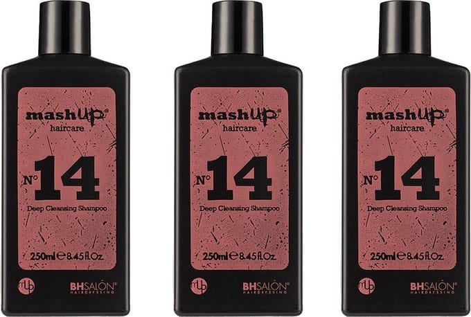 mashUp haircare N° 14 Deep Cleansing Shampoo 250ml - 3 stuks