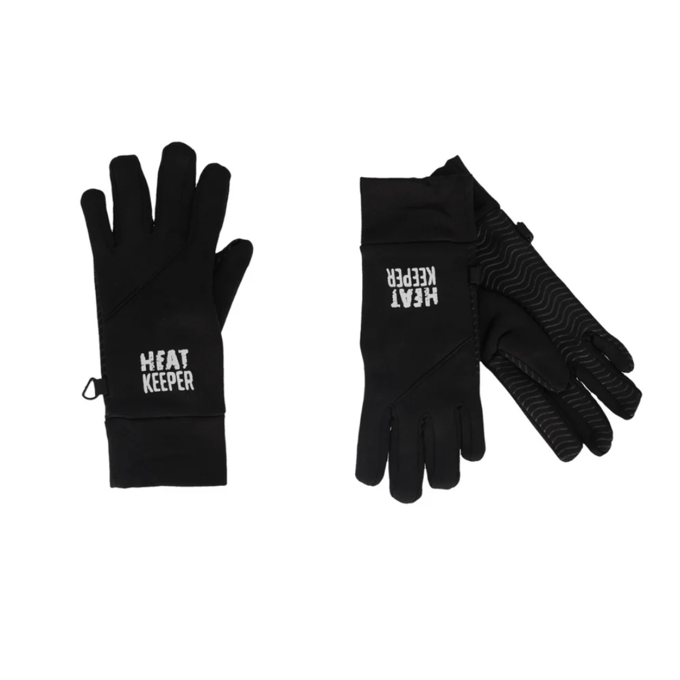 Heatkeeper - Thermo sporthandschoenen kinderen - Softshell - Zwart - 5/8 Jaar - 2-Paar
