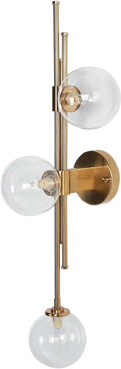TULIJA - Wandlamp - Goud - Metaal