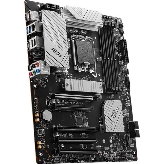 MSI PRO - B760-P II - Moederbord - DDR5 - PCIe4.0 - ATX