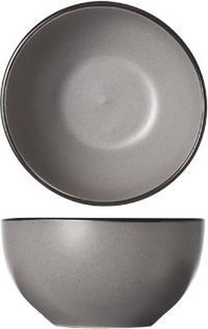 Cosy&Trendy Speckle Grey kom - Ø 14 cm - Set-6