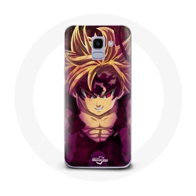 Case voor Samsung Galaxy A8 2018 Manga Zeven hoofdzonden Demon