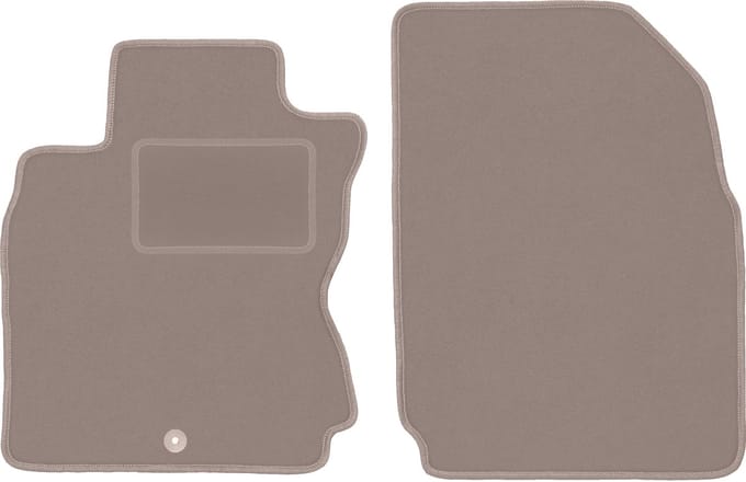 Beige voormatten voor: Nissan Note I E11 minivan (2006-2012)