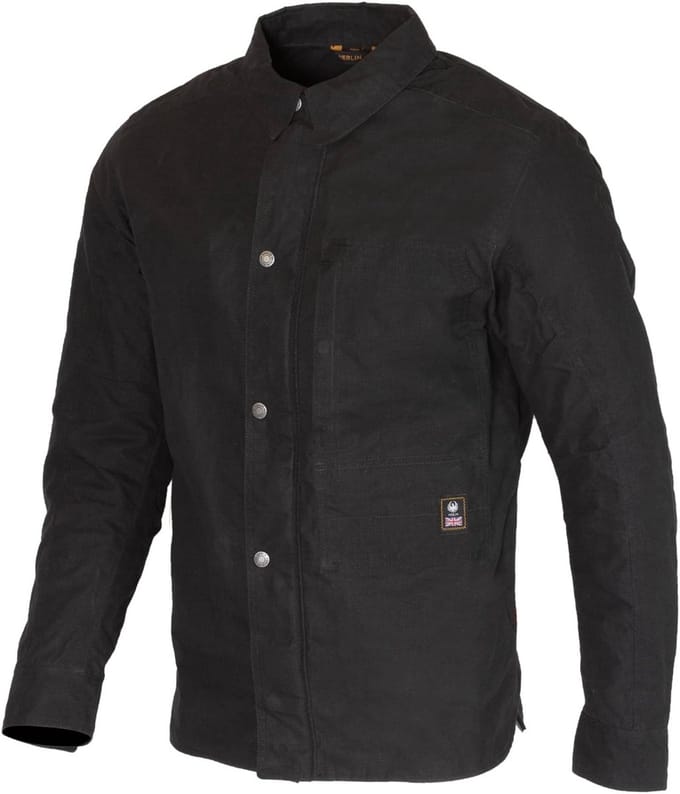 Merlin Broughton Organic D3O Zwart Motorshirt - Jas