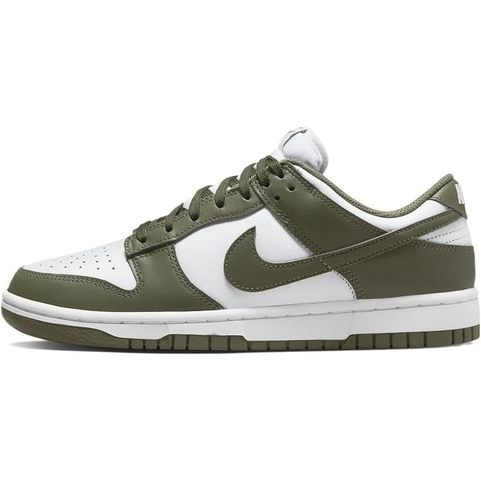 Nike Dunk Low Medium Olive Dames Sneakers Groen Wit DD1503-120 35.5