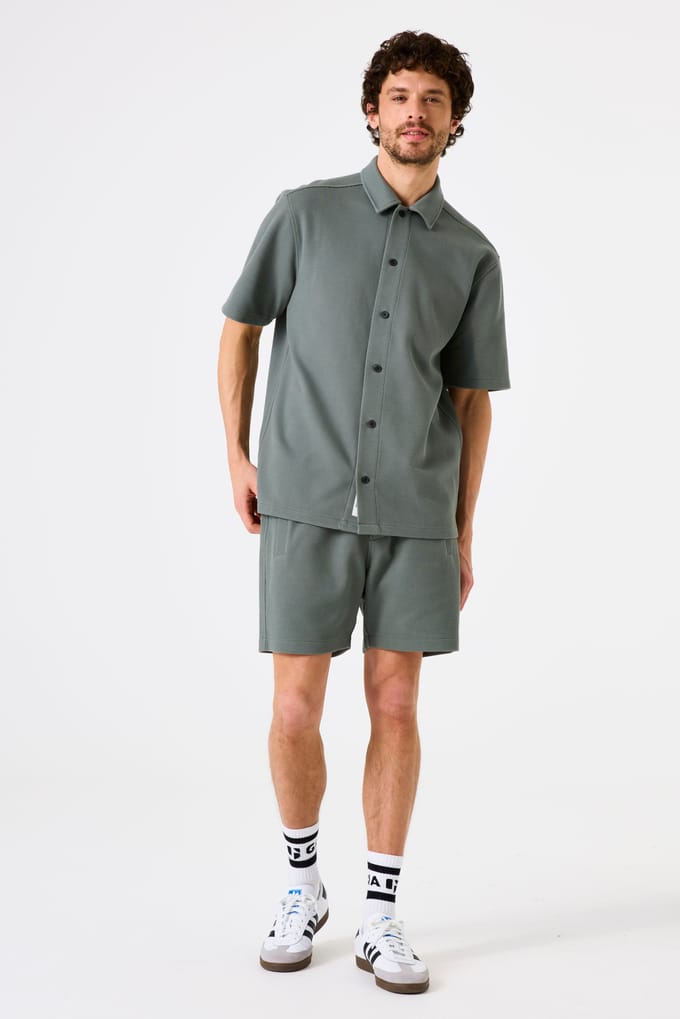 GARCIA Heren Effen Shorts Groen