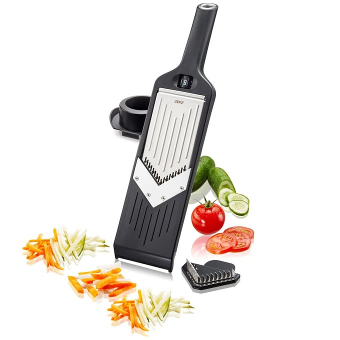 GEFU VIOLI 2.0 Mandoline - Verstelbare Groentesnijder - Julienne en Plakken