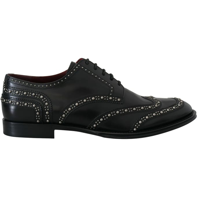 Lederen Wingtip Oxfords Studded Model