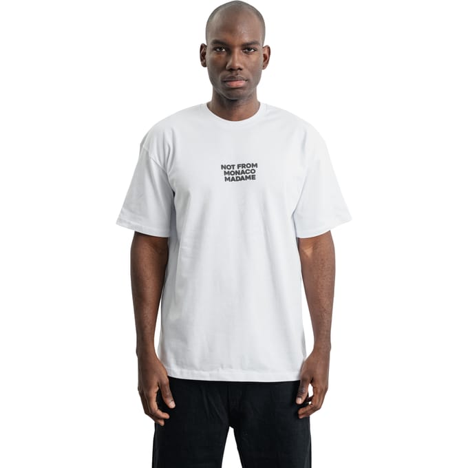 Not From Monaco Tee - White