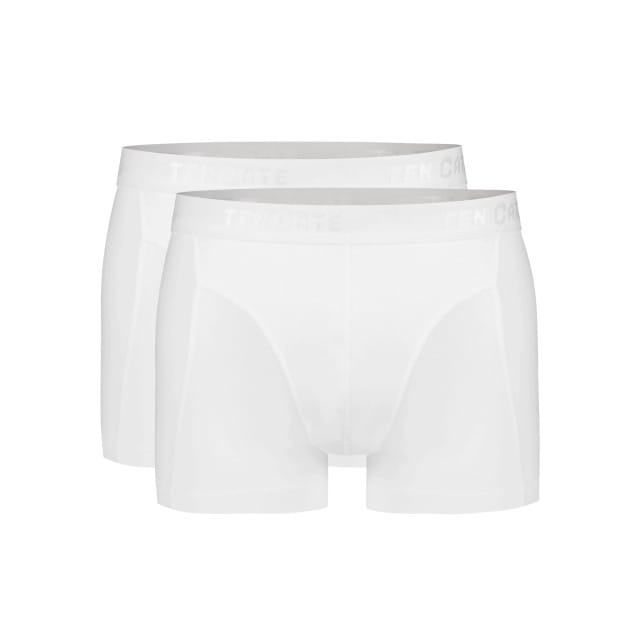 Ten Cate Basics shorty wit 2-pack voor Heren | Maat 3XL