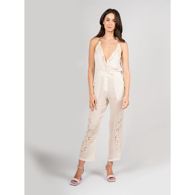 Patrizia Pepe Overalls Vrouw romig