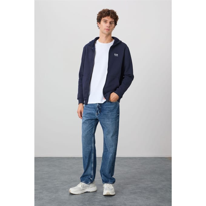 Heren Hoodie Zip Sweatshirt