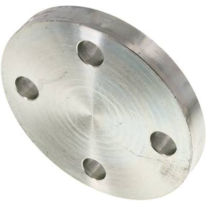 Blindflens DN65-PN6 Verzinkt Staal DIN 2527 En EN 1092-1 (Type 05)