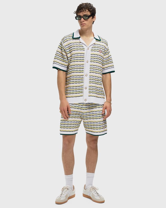 TUCK STITCH SHORTS