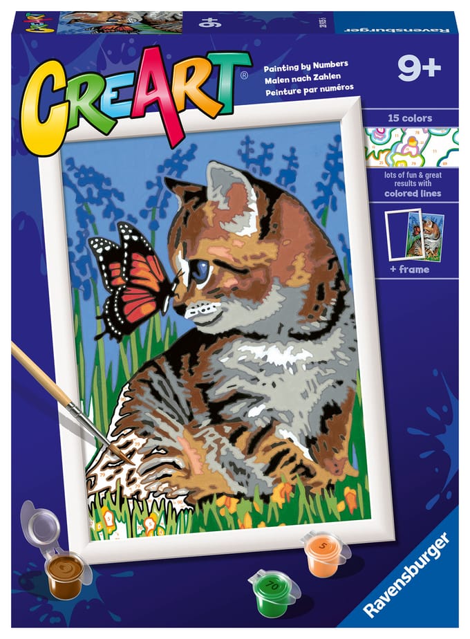 Ravensburger CreArt Best Friends - Schilderen op nummer voor kinderen