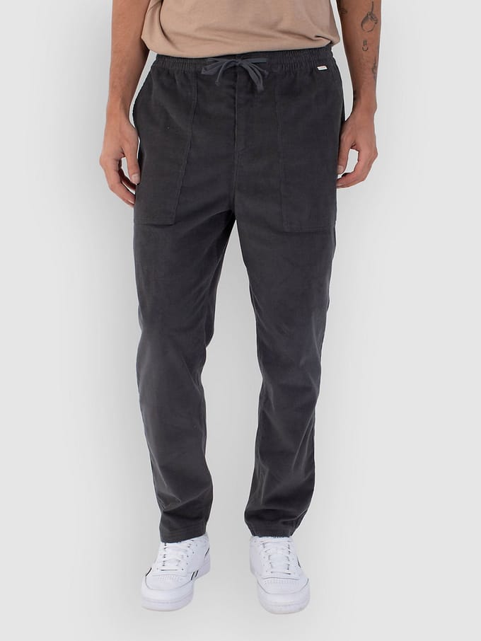 Hurley Baja Straight Cord Broek grijs