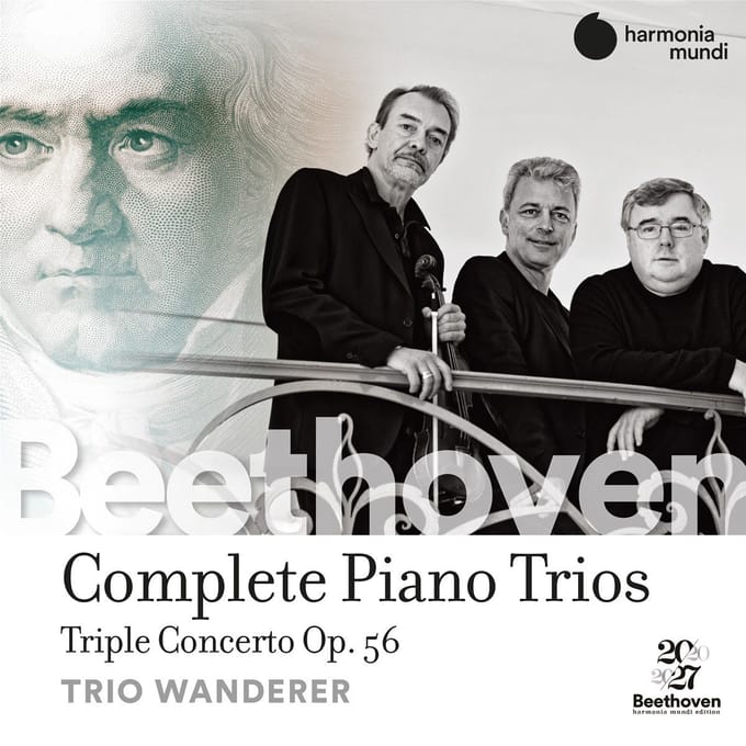 Trio Wanderer - Beethoven: Complete Piano Trios | Triple Concerto Op. 56 (5 CD)