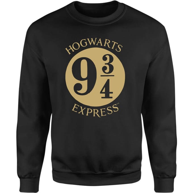 Harry Potter Platform Sweatshirt - Black - XL