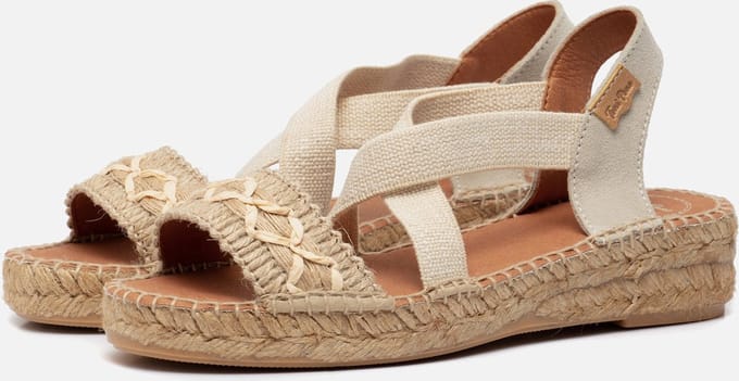 Toni Pons Eider Espadrilles beige Textiel - Dames - Maat 36