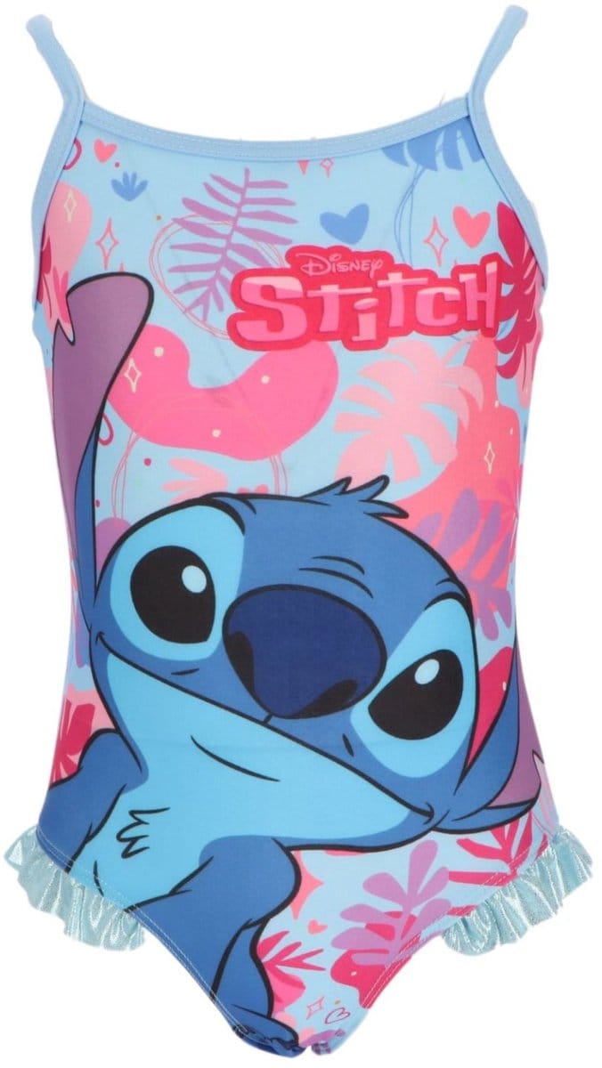 Lilo & Stitch Badpak - Maat 122/128 - Blauw - Badpak Meisjes
