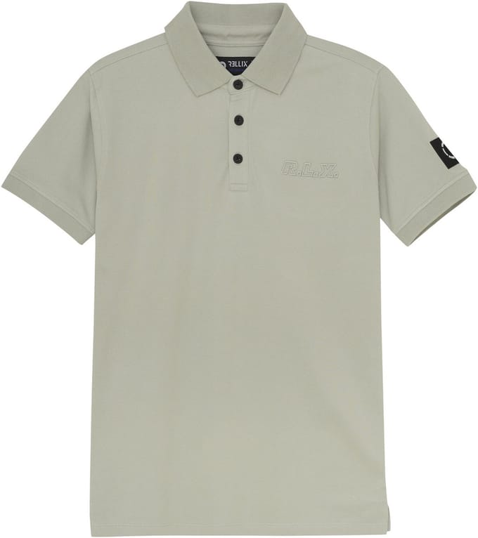 Rellix Zomer polo shirt S/S jongens - groen - pique