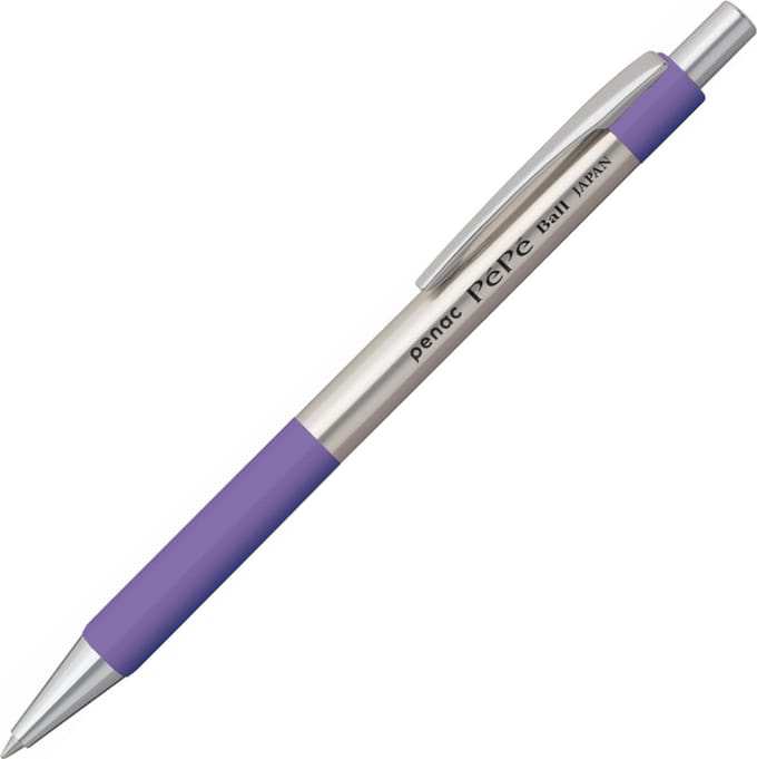 Penac Balpen Pépé - 0.7mm - Paars - Blauwe Inkt