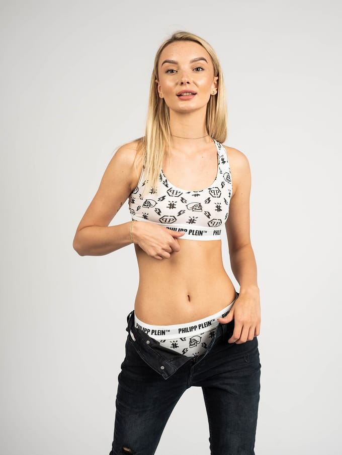 Philipp Plein Bh Bi-pack Dames Wit