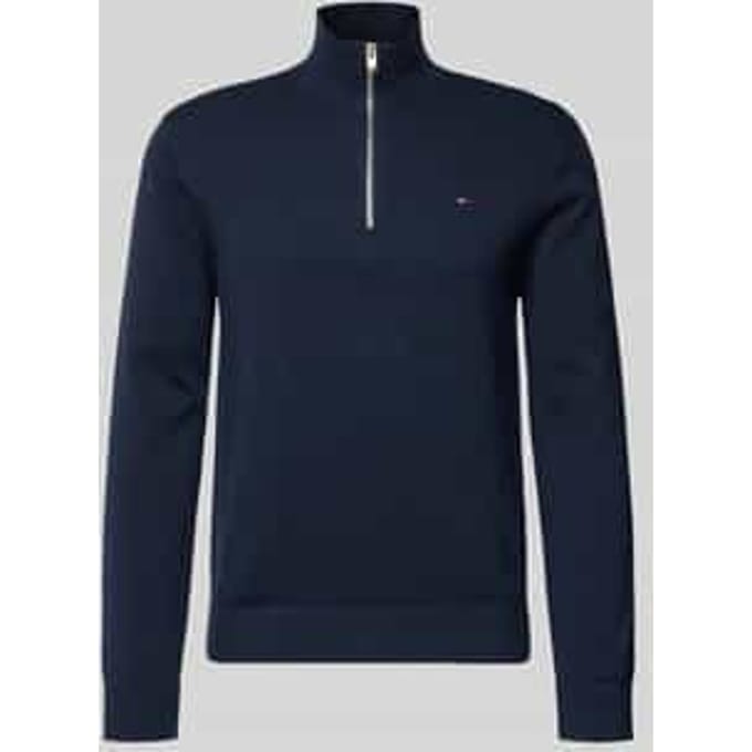 Slim fit schipperstrui van puur katoen
