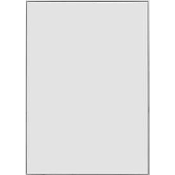 moedel wandbord Madrid, DIN A3, aluminium frame, zelfklevende bevestiging, polyester afdekplaat, B 299,5 x H 422,5 mm, zilver