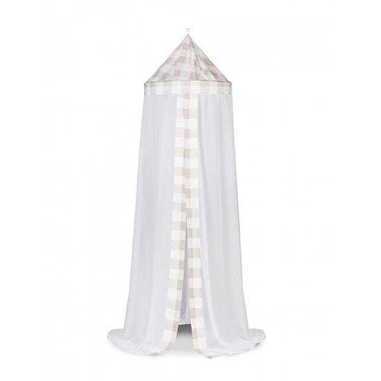 Jollein Check - Klamboe Voile - Zand