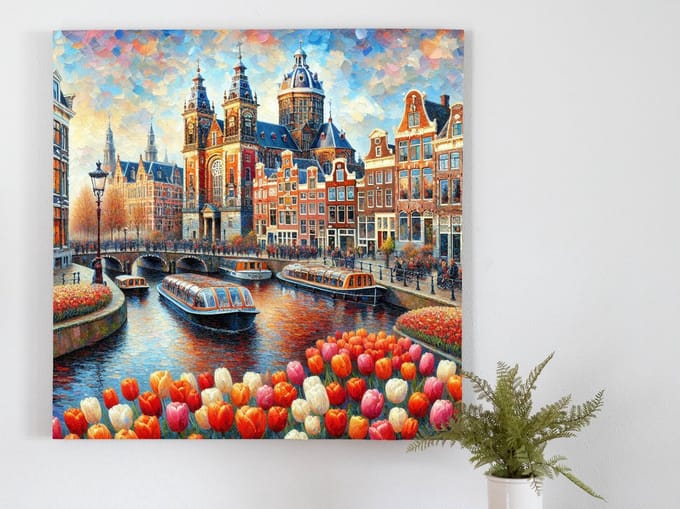 Kunstprint | Wanddecoratie | Dibond | 60 × 60 cm